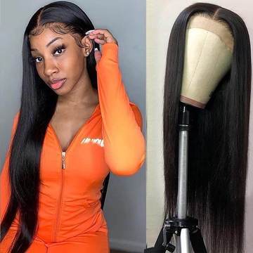 14A 4x4 HD LACE Closure Wigs Straight