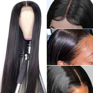 14A 4x4 HD LACE Closure Wigs Straight