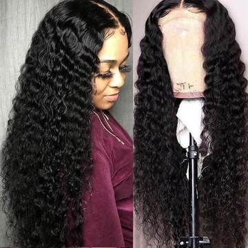 14A 13x4 HD LACE  Frontal Wigs Deep Wave