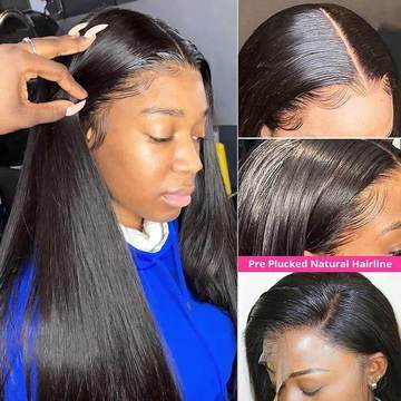 14A 4x4 HD LACE Closure Wigs Straight