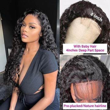 14A 4x4 HD LACE Wigs Water Wave