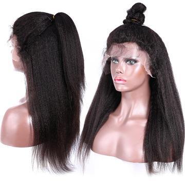 14A 13x4 HD LACE  Frontal Wigs Kinky Straight